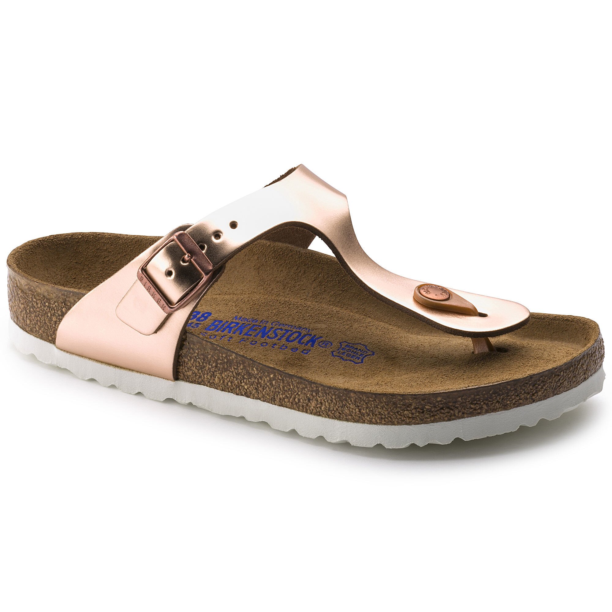 Birkenstock Gizeh Metallic - Girls-Sandals : Fussy Feet | Shop Kids ...